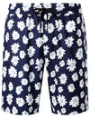 Men's Hawaiian Printed Cotton Casual Shorts