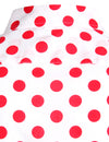 Men's Polka Dots Pocket Cotton Long Sleeve Shirt