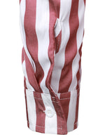 Men's long sleeve striped shirt