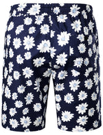 Men's Hawaiian Printed Cotton Casual Shorts