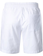 Men's Solid Color Linen Cotton Casual Shorts