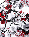 Men's Floral Long Sleeve Cotton Casual Button Down Shirt