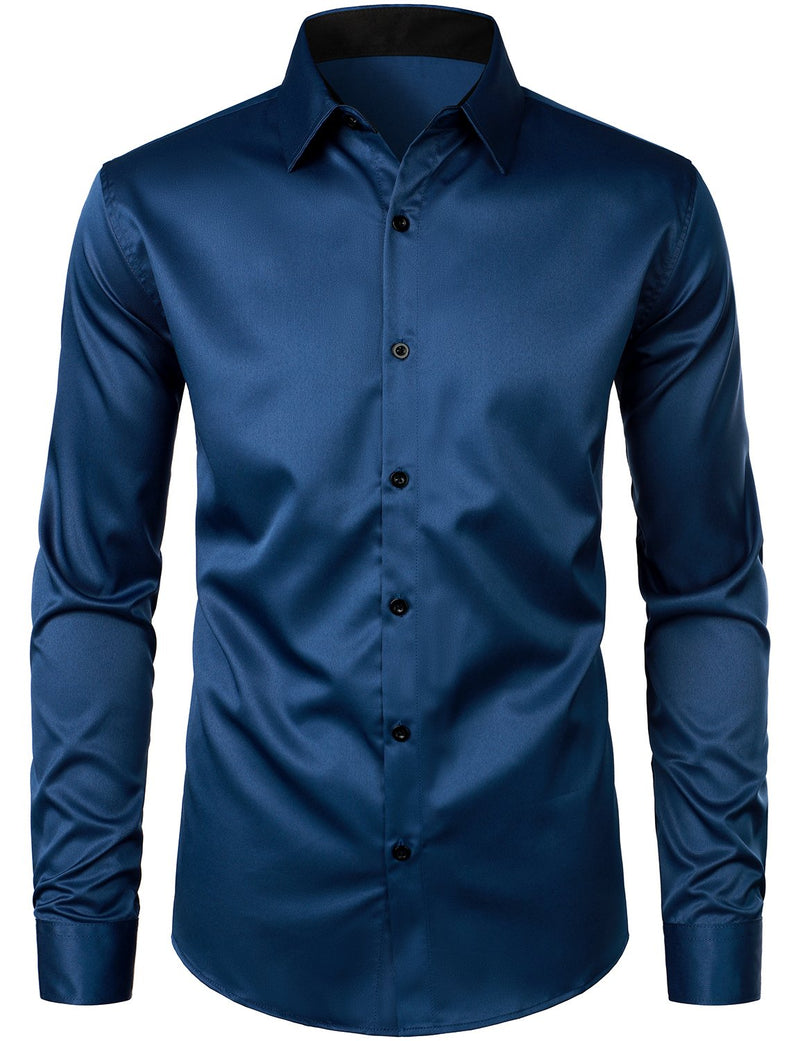 Men's long sleeve button shirt