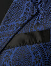 Mens Victorian Suit Vest Steampunk Gothic Waistcoat Navy Vest