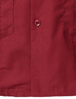 Men's Short Sleeve Button Down Cuban Guayabera Shirts Casual Suits