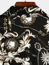 Men's Retro Short Sleeve Cotton Casual Shirt