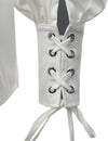 Mens Renaissance Shirts Gothic Pirate Cosplay Costume Tops