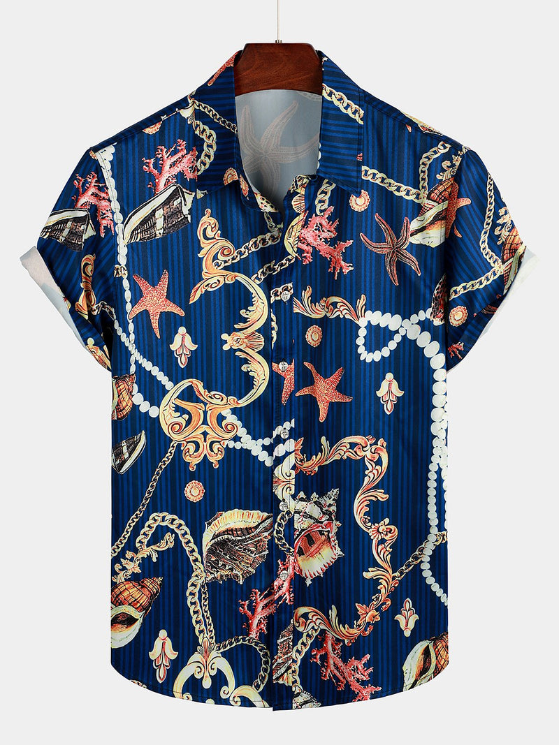Men's Short Sleeve Casual Shirt