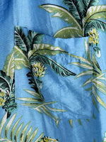 Men's Tropical Fruit Pineapple Holiday Cotton Shirt