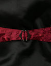 Mens Victorian Suit Vest Steampunk Gothic Waistcoat Red Vest