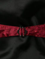 Mens Victorian Suit Vest Steampunk Gothic Waistcoat Red Vest
