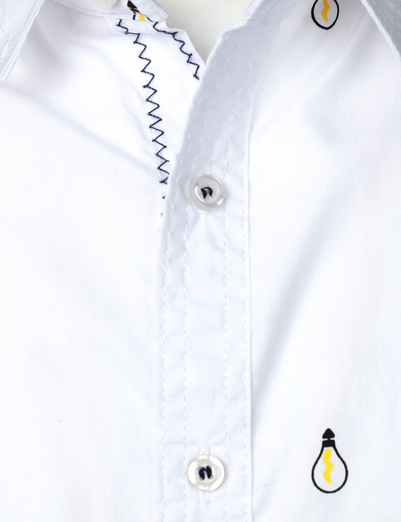 Men's Casual Long Sleeve Cotton Shirt