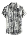 Men's Vintage Casual Shirt & Shorts Set