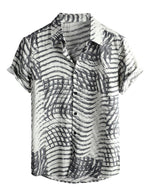 Men's Vintage Casual Shirt & Shorts Set