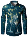 Bundle Of 4|Men's Printed Regular Fit Festive Long Sleeve Shirt
