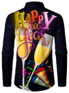 Men's Funny New Year Eve Party Cheers Holiday Long Sleeve Shirt