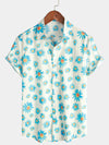 Bundle Of 4 | Men's Floral Cotton Tropical Hawaiian Shirts