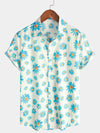 Bundle Of 2 | Men's Floral Cotton Tropical Hawaiian Shirts