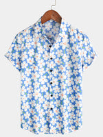 Bundle Of 3 | Men's Floral Cotton Tropical Hawaiian Shirts