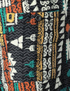 Men's Black Retro Triba Casual Cotton Summer Shorts
