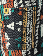Men's Black Retro Triba Casual Cotton Summer Shorts