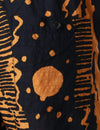 Men's Orange Casual Vintage Boho Breathable Cotton Shorts