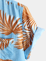Men's Casual Holiday Pocket Short Sleeve Shirt