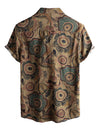 Men's Vintage Casual Shirt & Shorts Set
