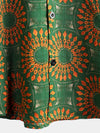 Men's Vintage Boho Short Sleeve Hawaiian Shirt