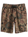 Men's Vintage Casual Shirt & Shorts Set