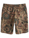 Men's Vintage Casual Shirt & Shorts Set