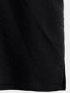 Men's Solid Color Stand Collar Half Button Pocket Front Shirt
