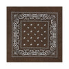 Men's Cotton Outdoor Neck Multicolor Paisley Bandana Square Scarf
