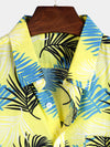 Men's Casual Holiday Pocket Short Sleeve Shirt