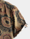 Men's Vintage Cotton Casual Short Sleeve Shirt