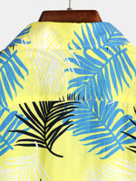 Men's Casual Holiday Pocket Short Sleeve Shirt