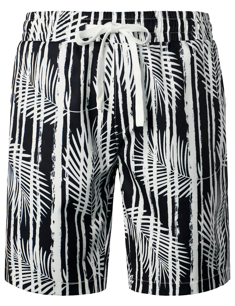Men's Summer Casual Hawaiian Shirt & Shorts Set
