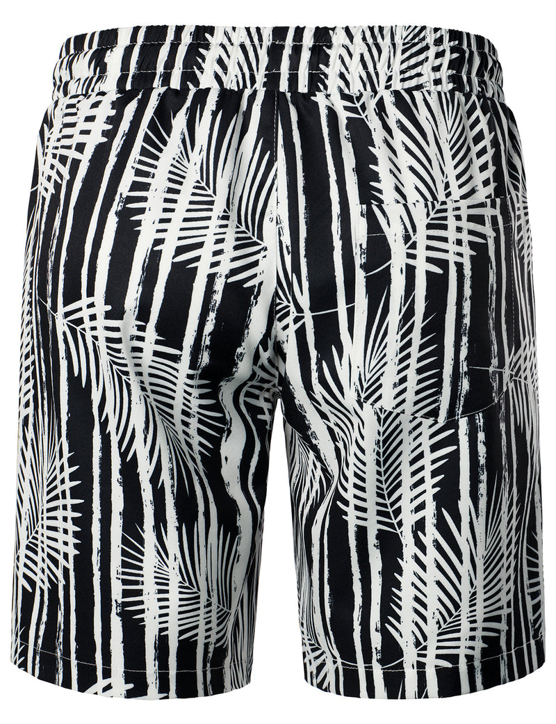 Men's Summer Casual Hawaiian Shirt & Shorts Set