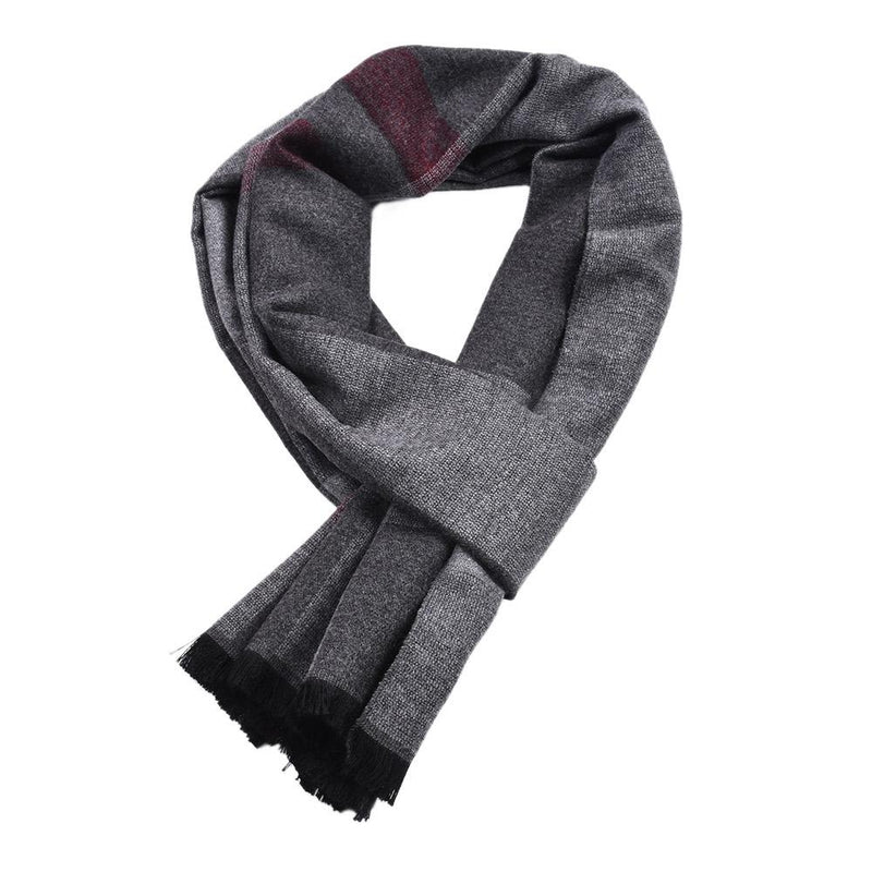Men's Warm Classic Elegant Plaid Scarf