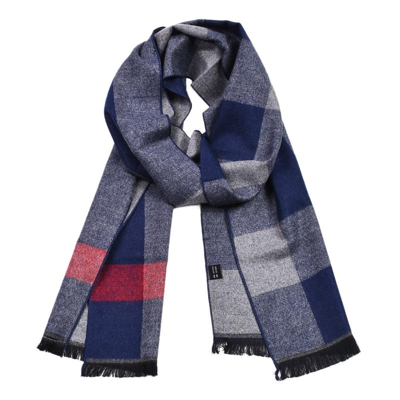 Men's Warm Classic Elegant Plaid Scarf