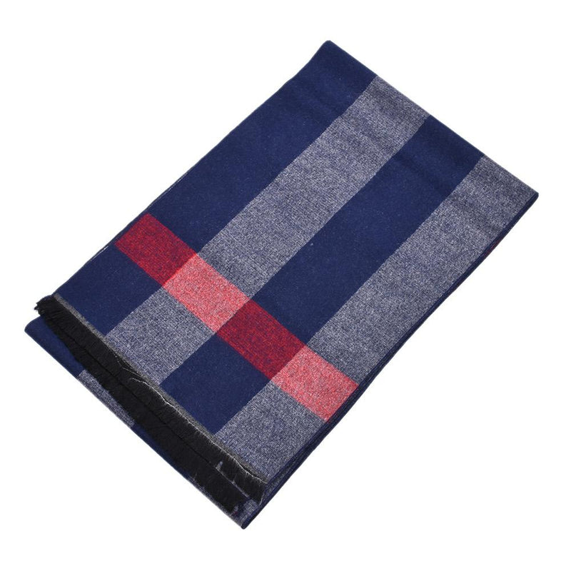 Men's Warm Classic Elegant Plaid Scarf