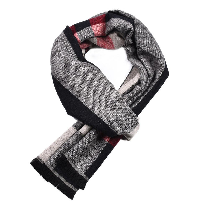 Men's Warm Classic Elegant Plaid Scarf