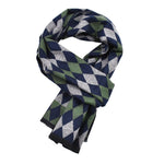 Men's Versatile Diamond Warm Scarf
