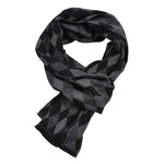 Men's Versatile Diamond Warm Scarf