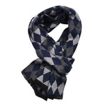Men's Versatile Diamond Warm Scarf