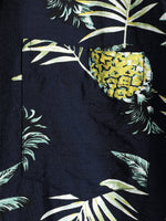 Men's Tropical Fruit Pineapple Holiday Cotton Shirt