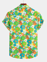Bundle Of 3 | Men's Floral Cotton Tropical Hawaiian Shirts