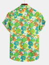 Bundle Of 2 | Men's Floral Cotton Tropical Hawaiian Shirts