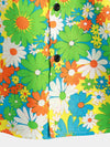 Men's Floral Cotton Tropical Hawaiian Mystery Machine Short Sleeve Shirt
