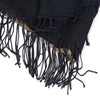 Men's Striped Double-Sided Fringed Scarf